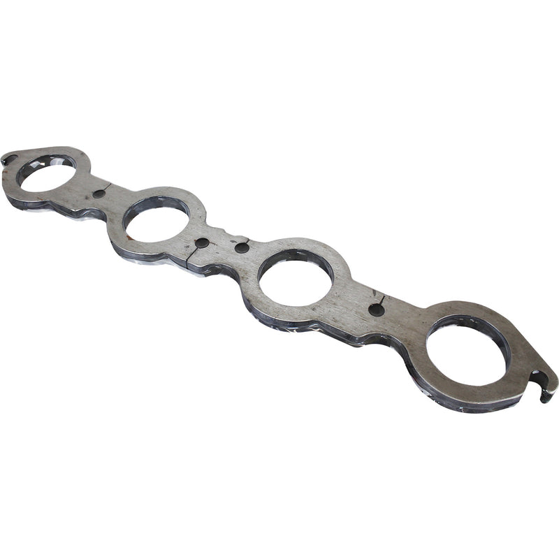 Proflow Header Extractor Flanges, For Chevrolet GM LS, Steel, 3/8 in. Thick, 1.90 in. Diameter Bore, Each - PFEEHPGM3