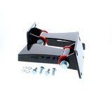 Proflow Power Motor, GM LS Engine Swap, Universal , Bolt-In, Steel Polyurethane Black/Red Weld In , Pair - PFEEM007