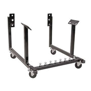 Proflow Engine Dolly, Steel, Black Powder Coat, Wheels Included, For Chevrolet Small & Big Block, Each - PFEENG1-BK PFEENG1-BK