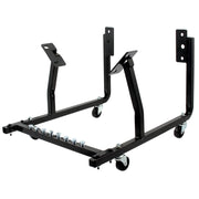 Proflow Engine Dolly, Steel, Black Powder coat, Wheels Included, For Holden V8, Each - PFEENG4-BK PFEENG4-BK