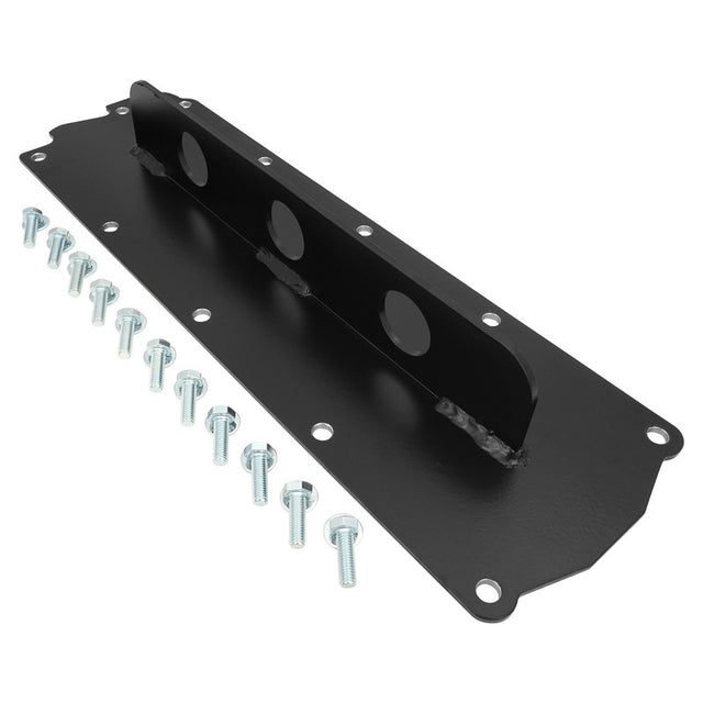 Proflow Engine Lift Plate, Chev Holden LS/LSX, Steel, Black, Each - PFEENGPTLS PFEENGPTLS