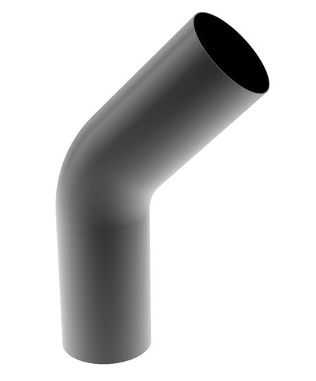 Proflow Exhaust Tubing, 45 Degree, 2.50 in. Diameter, 16-Gauge, Steel, Each - PFEEP4212 PFEEP4212
