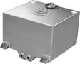 Proflow Fuel Cell, Tank, Sumped, 5Gal (19L), Aluminium, Natural 300 x 260 x 260mm, Two -12 AN Female Outlets - PFEFC005 PFEFC005