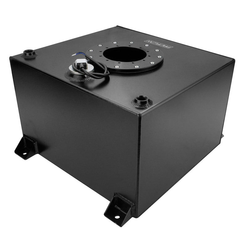 Proflow Fuel Cell, EFI Baffled Tank, 10 Gal (38L), Aluminium, Black, 410 x 380 x 260mm, With Sender Unit - PFEFC8010