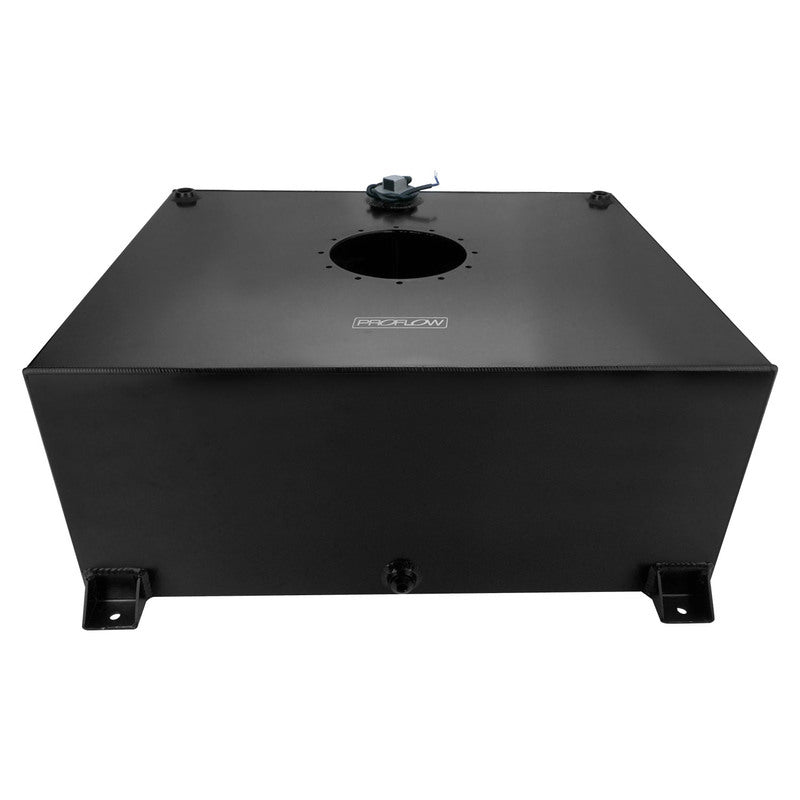 Proflow Fuel Cell, EFI Baffled Tank, 20 Gal (78L), Aluminium, Black, 620 x 510 x 260mm, With Sender Unit - PFEFC8020