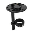 Proflow Single Fuel Pump Hanger, Mounts 1 60mm Bosch 044 Fuel Pump, 120.5mm PCD, Billet Aluminium, Black Anodised - PFEFCA002 PFEFCA002