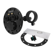 Proflow Single Fuel Pump Hanger, Mounts 1 60mm Bosch 044 Fuel Pump, 120.5mm PCD, Billet Aluminium, Black Anodised - PFEFCA002