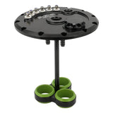 Proflow Triple Fuel Pump Hanger, Suits 39mm EFI Pumps, 170mm PCD, Billet Aluminium, Black Anodised - PFEFCA003-1 PFEFCA003-1