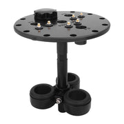 Proflow Triple Fuel Pump Hanger, Suits 39mm EFI Pumps, 170mm PCD, Billet Aluminium, Black Anodised - PFEFCA003-1 PFEFCA003-1