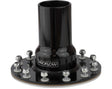 Proflow Fuel Filler Neck Aluminium Black, Straight 2 in. Diameter, 12-Bolt Flange, 4.75'' PCD, Each - PFEFCA005BK PFEFCA005BK