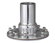 Proflow Fuel Filler Neck Aluminium Polished, Straight 2 in. Diameter, 12-Bolt Flange, 4.75'' PCD, Each - PFEFCA005P PFEFCA005P