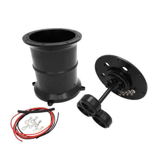 Proflow Surge Tank Kit, Triple 39mm Fuel Pumps, EFI, 2.5L, Billet Aluminium, Black Anodised - PFEFCA020