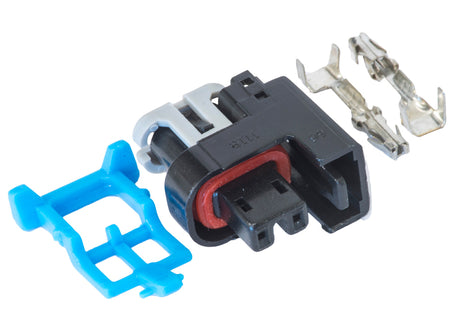 Proflow Fuel Injector Wiring Plug Mini Delphi & Packard w/Terminals & Seals - PFEFI-006 PFEFI-006