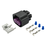 Proflow E85 Flex Fuel Sensor Plug and Pins, Replacement, Black, Each - PFEFI-037 PFEFI-037