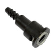 Proflow Fuel Line Connectors, Nylon 1/4in. Female QR Straight To 5/16in. (8mm) Barb, Each - PFEFLQR083 PFEFLQR083