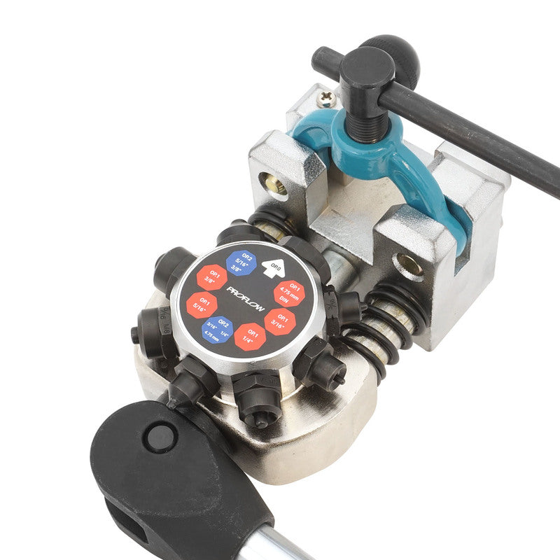 Proflow Brake Flare Tool, Single & Double, 45 Degree, 3/16'' To 3/8'' Tube, Kit - PFEFLTL-D