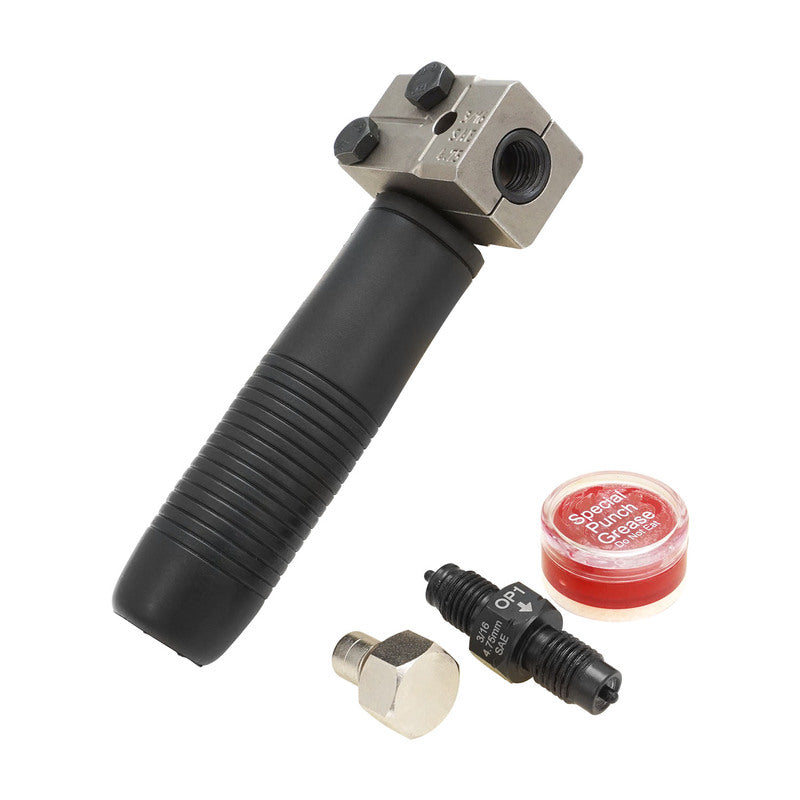 Proflow Brake Flare Tool, 3/16 SAE 45 Degree, Single & Double Flare, Hand held, Each - PFEFLTL-HH PFEFLTL-HH