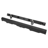 Proflow Fuel Rails, Kit, For Holden Commodore VE-VF, LS2/LS3/L76/L77/L92, -08AN ORB, Billet Aluminium, Black Anodised - PFEFRKLS2BK