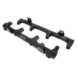 Proflow Fuel Rails, Kit, For Holden Commodore VF, GM LSA Supercharged, -08AN ORB, Billet Aluminium, Black Anodised - PFEFRKLSABK PFEFRKLSABK