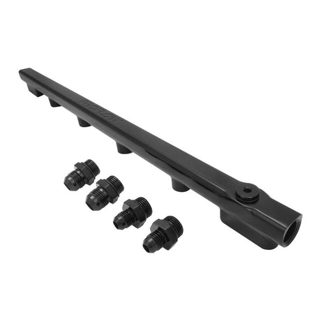Proflow Fuel Rail Kit, For Nissan RB25DET, -08AN ORB, Billet Aluminium, Black Anodised - PFEFRKRB25BK PFEFRKRB25BK
