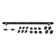 Proflow Fuel Rail Kit, For Nissan RB25DET, -08AN ORB, Billet Aluminium, Black Anodised - PFEFRKRB25BK