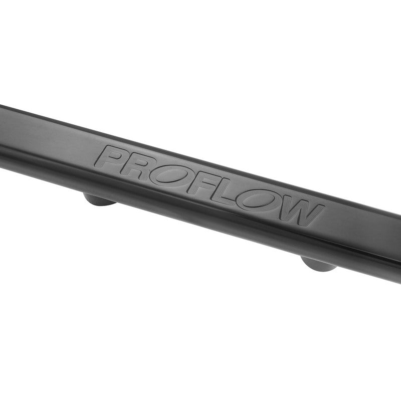 Proflow Fuel Rail Kit, For Nissan RB25DET, -08AN ORB, Billet Aluminium, Black Anodised - PFEFRKRB25BK