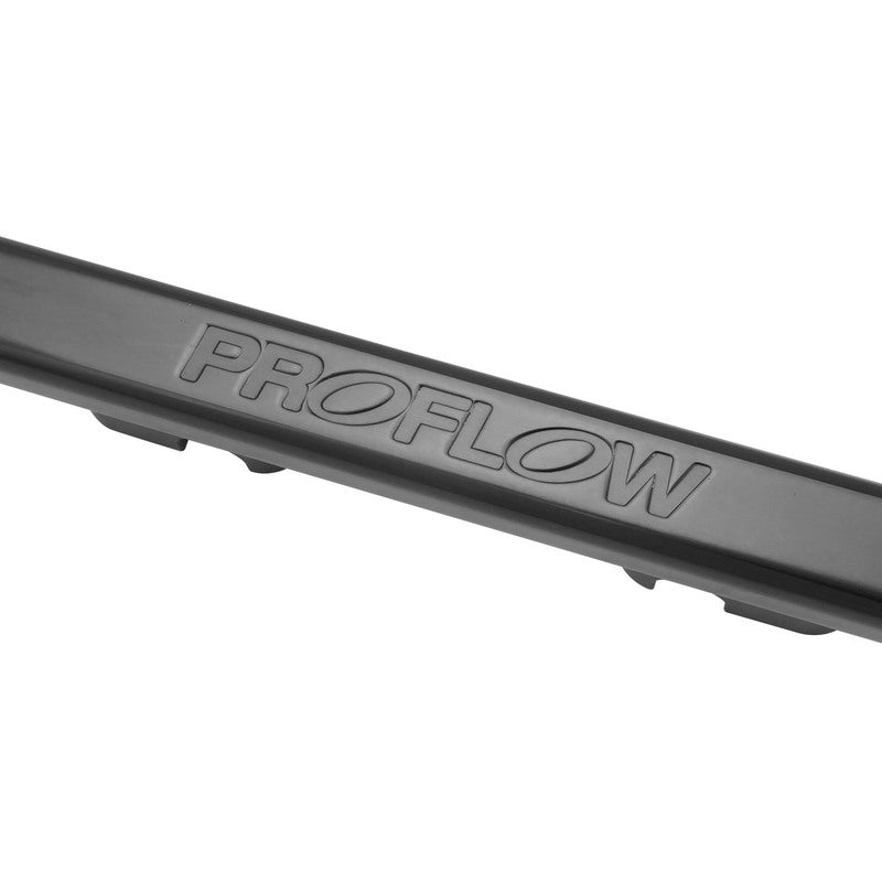 Proflow Fuel Rail Kit, For Nissan & Holden RB30, -08AN ORB Ports, Billet Aluminium, Black Anodised - PFEFRKRB30BK