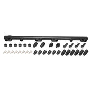 Proflow Fuel Rail Kit, For Nissan & Holden RB30, -08AN ORB Ports, Billet Aluminium, Black Anodised - PFEFRKRB30BK