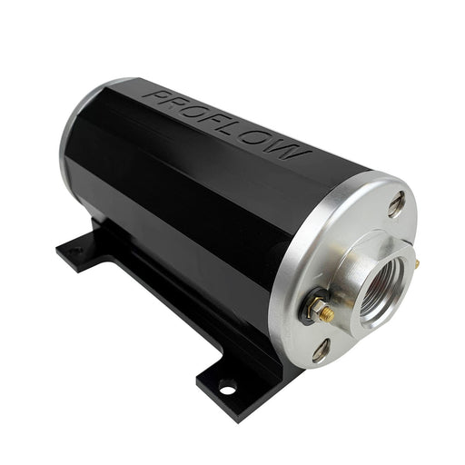 Proflow EFI Fuel Pump, In-Line, 600LPH, 1200HP, -12AN Ports, E85 Compatible, External, Billet Aluminium - PFEFS11001 PFEFS11001