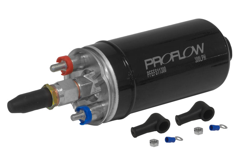 Proflow Fuel Pump, Bosch Style 044, 300 LPH @ 45 PSI, 650 HP, In-Tank/External, E85, Methanol Compatible, Universal - PFEFS11300 PFEFS11300