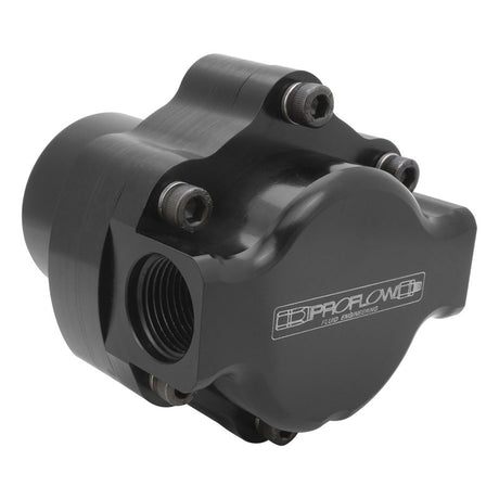 Proflow Fuel Pump, Mechanical, 2500HP, Belt Drive, -10AN Inlet/Outlet, Billet Aluminium, Universal - PFEFS11500 PFEFS11500