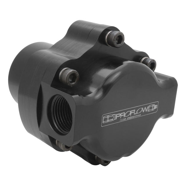 Proflow Fuel Pump, Mechanical, 2500HP, Belt Drive, -10AN Inlet/Outlet, Billet Aluminium, Universal - PFEFS11500 PFEFS11500