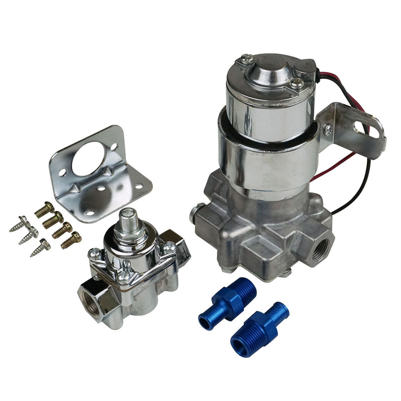 Proflow Fuel Pump, Electric, Rotor, Vane, Blue 110GPH, Cast Aluminium, 3/8 in. NPT, 14 PSI, Universal, Kit - PFEFS12802-1 PFEFS12802-1