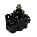 Proflow Fuel Pressure Regulator, Black Aluminium, 4.5-9 PSI, Universal, Each - PFEFS12803 PFEFS12803