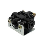 Proflow Fuel Pressure Regulator, Black Aluminium, 4.5-9 PSI, Universal, Each - PFEFS12803