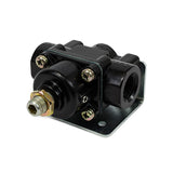 Proflow Fuel Pressure Regulator, Black Aluminium, 4.5-9 PSI, Universal, Each - PFEFS12803