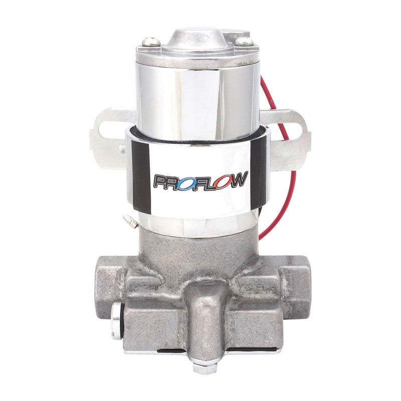 Proflow Fuel Pump, Electric, Rotor, Vane, Black, 140GPH, Cast Aluminium, 3/8 in. NPT, 14 PSI, Universal, Kit - PFEFS12815