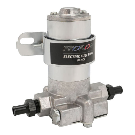 Proflow Fuel Pump, Electric, Rotor, Vane, Black, 140GPH, Cast Aluminium, 3/8 in. NPT, 14 PSI, Universal, Kit - PFEFS12815 PFEFS12815