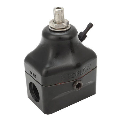 Proflow Fuel Pressure Regulator, EFI Pro, 30-65 PSI, 3-Port, -08AN, 1000 HP, Billet Aluminium, Universal - PFEFS13128 PFEFS13128