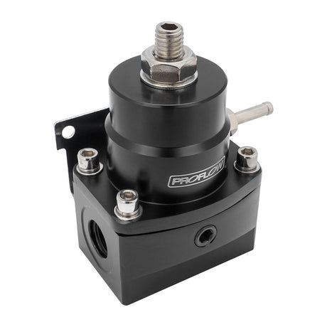 Proflow Fuel Pressure Regulator, EFI Economy Black, Billet 40-65 PSI, -06AN Ports - PFEFS13129 PFEFS13129
