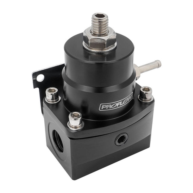 Proflow Fuel Pressure Regulator, EFI Economy Black, Billet 40-65 PSI, -06AN Ports - PFEFS13129 PFEFS13129