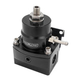 Proflow Fuel Pressure Regulator, EFI Economy Black, Billet 40-65 PSI, -06AN Ports - PFEFS13129