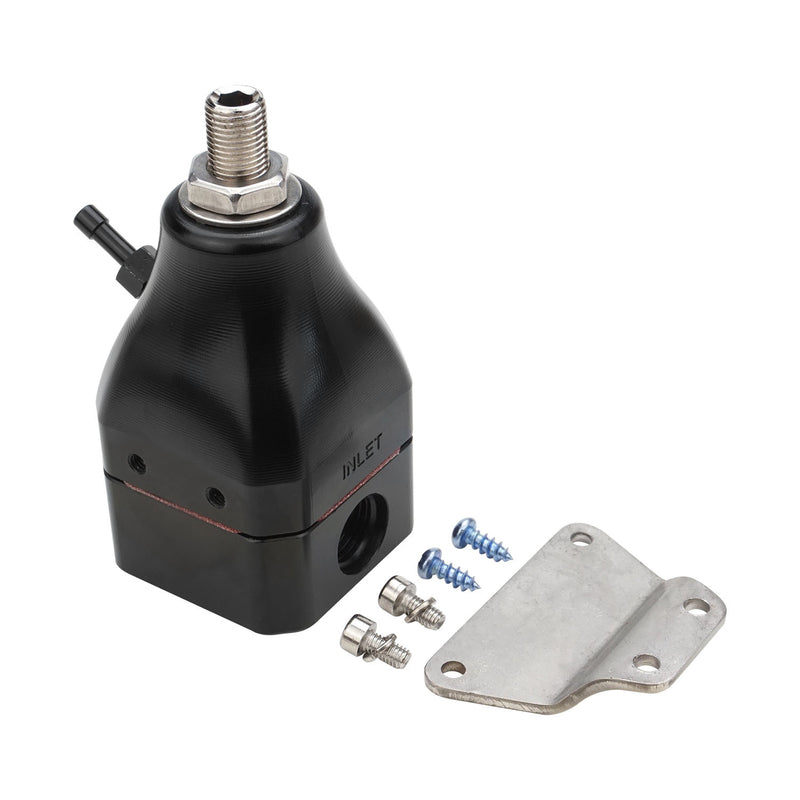 Proflow Fuel Pressure Regulator, EFI Pro Compact, 30-70 PSI, 3-Port, -06AN, 850 HP, Billet Aluminium, Universal - PFEFS13130