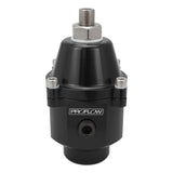 Proflow Fuel Pressure Regulator, Carburettor, 3-12 PSI, 2-Port, High Volume, AN8/AN10, Billet Aluminium, Universal - PFEFS13216