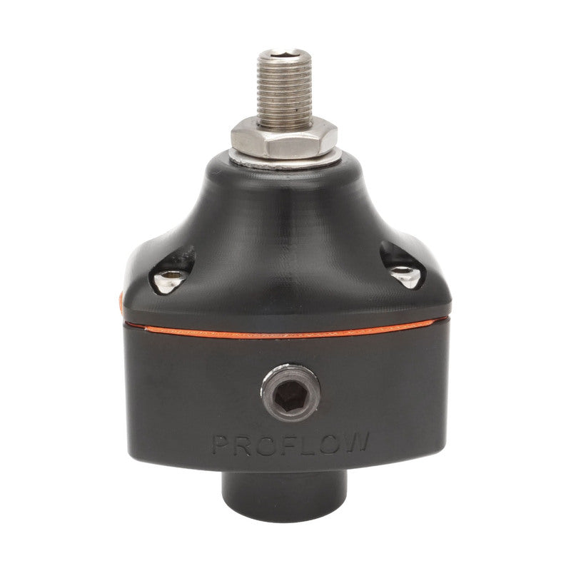 Proflow Fuel Pressure Regulator, Carburettor Series II, 3-10 PSI, 2-Port, -06AN, Billet Aluminium, Universal - PFEFS13220