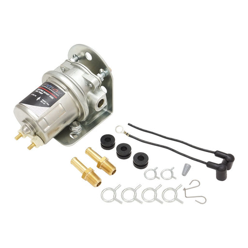 Proflow Fuel Pump, Electric Universal Rotary Vane 72GPH, 5 PSI, 1/4 NPT, Silver, Each - PFEFS14000