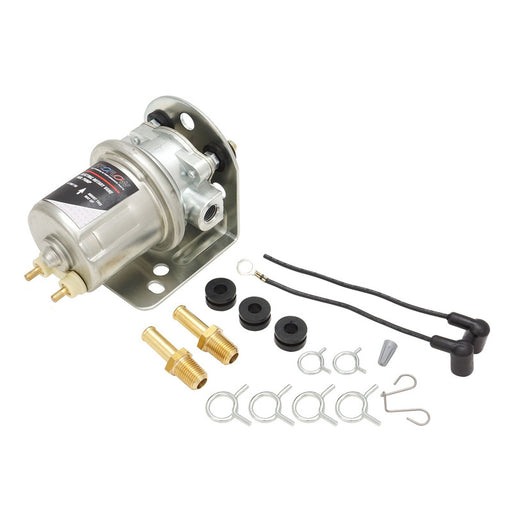 Proflow Fuel Pump, Electric Universal Rotary Vane 72GPH, 7 PSI, 1/4 NPT, Silver, Each - PFEFS14020