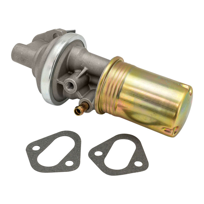 Proflow Fuel Pump, Mechanical, Replacement, Ford 289, 302 Windsor, Early Style with Canister, 6.5-8 PSI, 5/16'' Barb, 30 GPH/130 LPH, Each - PFEFS6705-FF