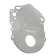 Proflow Billet Timing Cover, 1-Piece, For Ford Cleveland, 302/351C, Billet Aluminium, Silver Anodised, Each - PFEFTCCS PFEFTCCS