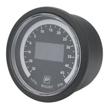 Proflow Pro Series Digital, Electrical Boost/Vacuum Gauge, 52mm, -14.5-45 PSI, w/Sensor, LED Backlight - PFEGA-1001